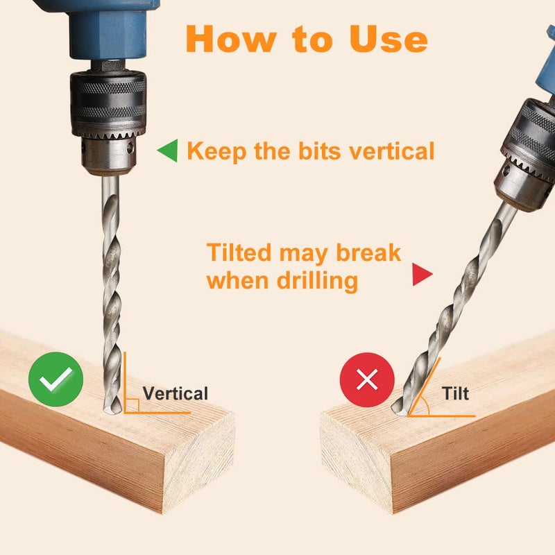 Mtsooning 10PCS 2mm Mini HSS Drill Bit Straight Shank Twist Drill Premium High Speed Steel Jobber Length Drill for Electrical DIY Rotary Hand Tools - Image 5